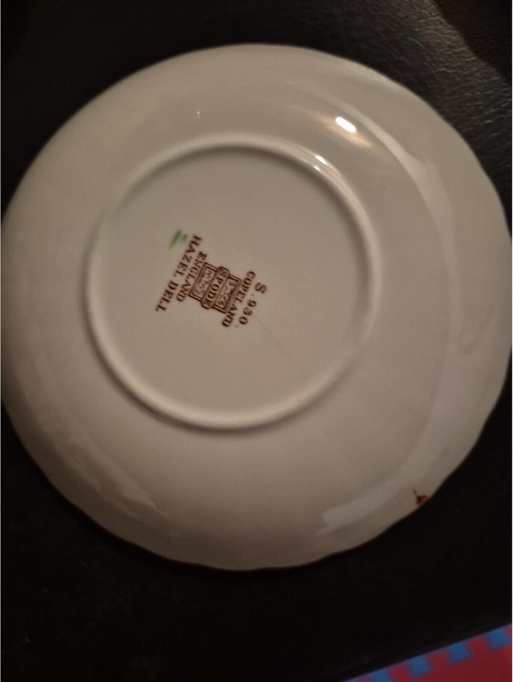 Copeland Spode Hazel Dell Pattern 1 Teacups-1 Saucer - Made In England - Picture 7 of 7